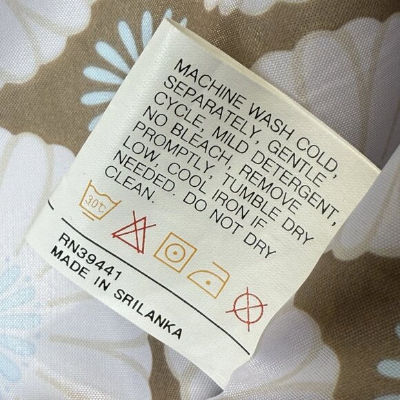 Towne Collection By London Fog Women's L Trench Coat Ivory Floral Lining Jacket - Picture 11 of 12